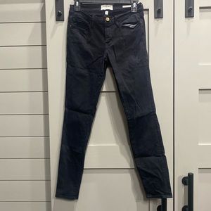 Frame Black Skinny Jeans